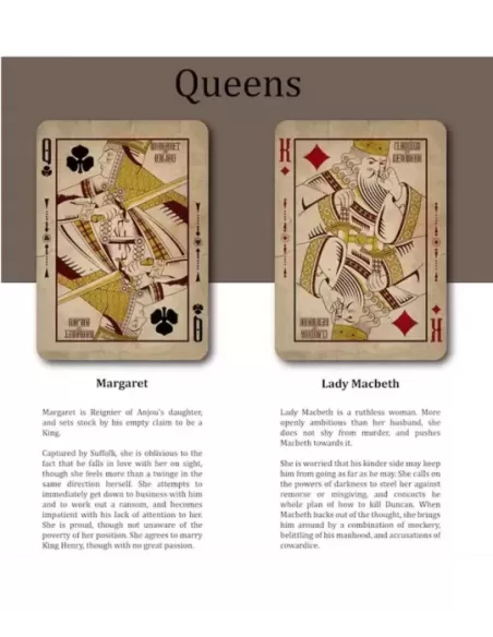 Shakespeare Antique – Cărți de joc premium | Emagie.ro