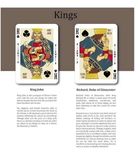 Shakespeare Black – Premium Playing Cards | Emagie.ro