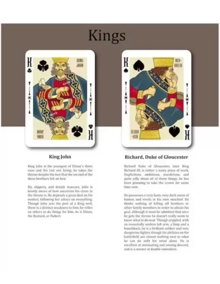 Shakespeare Black – Premium Playing Cards | Emagie.ro