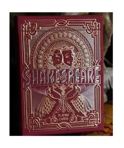 Shakespeare Burgundy – Cărți de joc premium | Emagie.ro