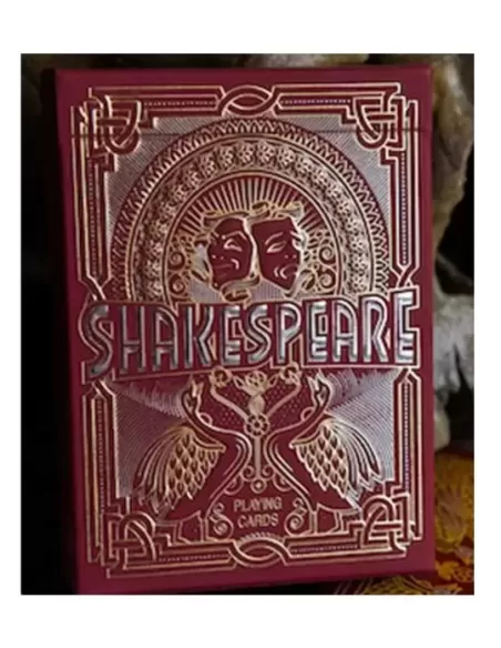 Shakespeare Burgundy – Cărți de joc premium | Emagie.ro