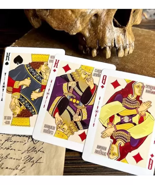 Shakespeare Burgundy – Cărți de joc premium | Emagie.ro