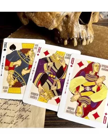 Shakespeare Burgundy – Cărți de joc premium | Emagie.ro