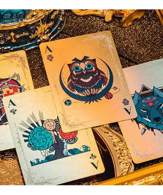 Wonder Journey Golden by KING STAR – Cărți de joc premium | Emagie.ro