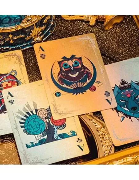 Wonder Journey Golden by KING STAR – Cărți de joc premium | Emagie.ro