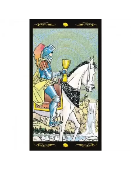 De Angelis Golden Universal Tarot – Set tarot elegant | Emagie.ro
