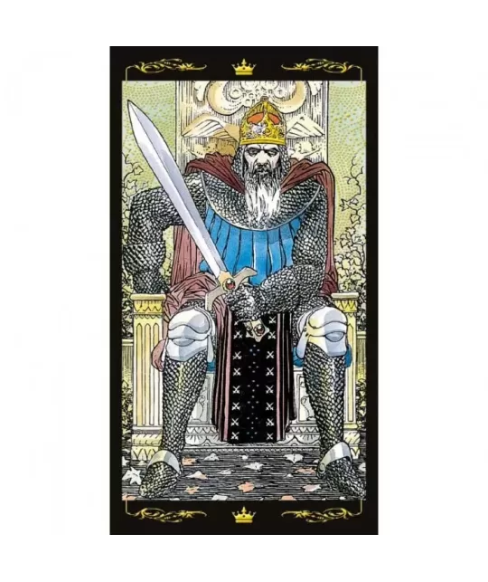 De Angelis Golden Universal Tarot – Set tarot elegant | Emagie.ro