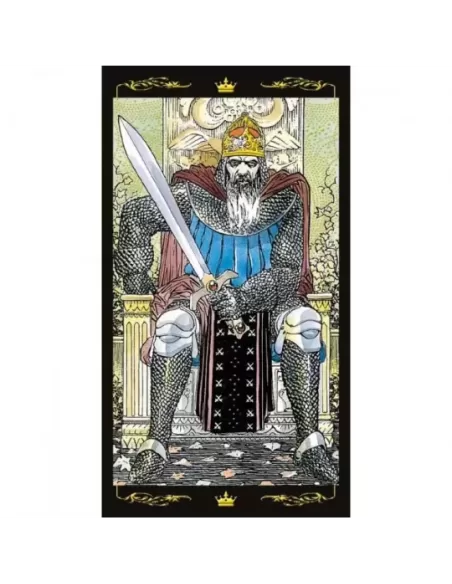 De Angelis Golden Universal Tarot – Set tarot elegant | Emagie.ro