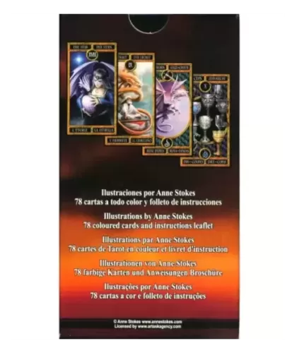 Dragons Anne Stokes – Set tarot mistic | Emagie.ro 2