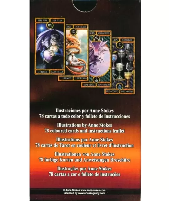 Dragons Anne Stokes – Set tarot mistic | Emagie.ro