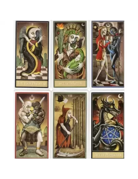 Deviant Moon Tarot By Patrick Valenza – Set tarot autentic | Emagie.ro