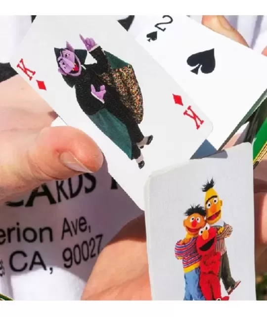 SESEAME STREET x Fontaine – Cărți de joc premium | Emagie.ro