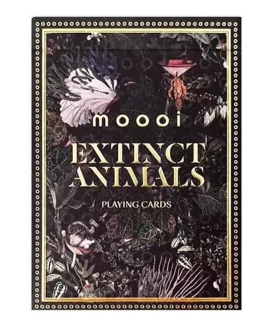 Moooi Extinct Animals Ltd. Ed. – Cărți de joc premium | Emagie.ro