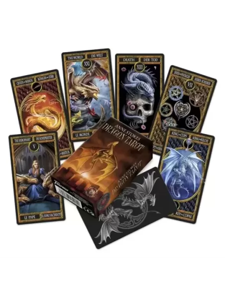 Dragons Anne Stokes – Set tarot mistic | Emagie.ro