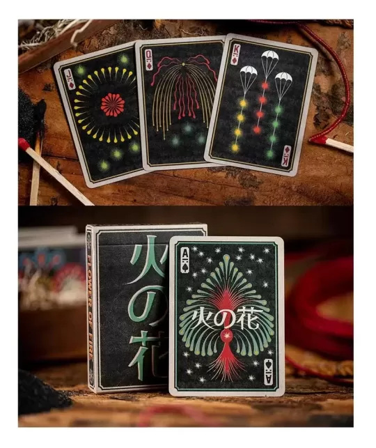 Flower of Fire – Cărți de joc premium | Emagie.ro