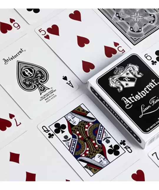 Aristocrat Black Signature Edition – Cărți de joc premium | Emagie.ro