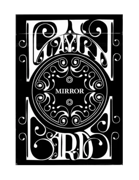 Smoke & Mirror Mirror - Black Standard Limited Edition Playing Cards | Emagie.ro