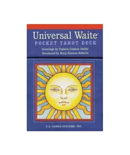 Universal Waite Pocket Tarot – Set tarot autentic | Emagie.ro