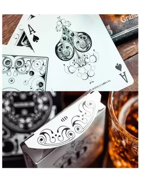 Smoke & Mirror Smoke-White Standard Limited Edition – Cărți de joc premium | Emagie.ro