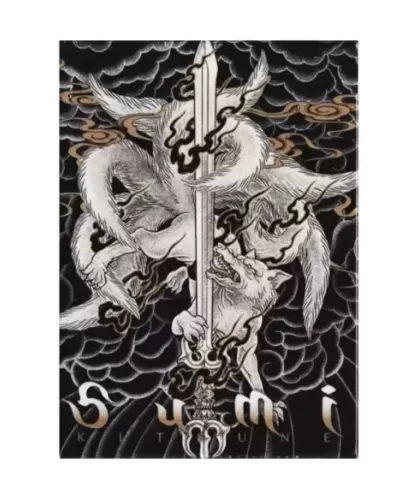 Sumi Kitsune Myth Maker Blue – Cărți de joc premium | Emagie.ro