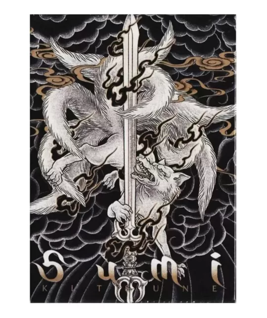 Sumi Kitsune Myth Maker Blue – Cărți de joc premium | Emagie.ro