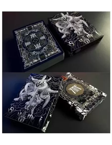 Sumi Kitsune Myth Maker Blue – Cărți de joc premium | Emagie.ro