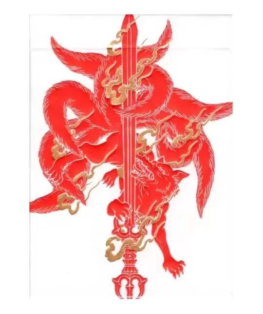 Sumi Kitsune Tale Teller Craft Letterpressed Tuck – Cărți de joc premium | Emagie.ro