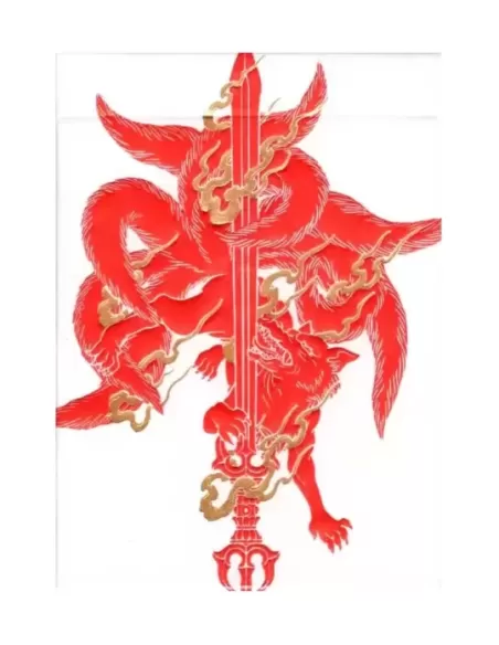 Sumi Kitsune Tale Teller Craft Letterpressed Tuck – Cărți de joc premium | Emagie.ro