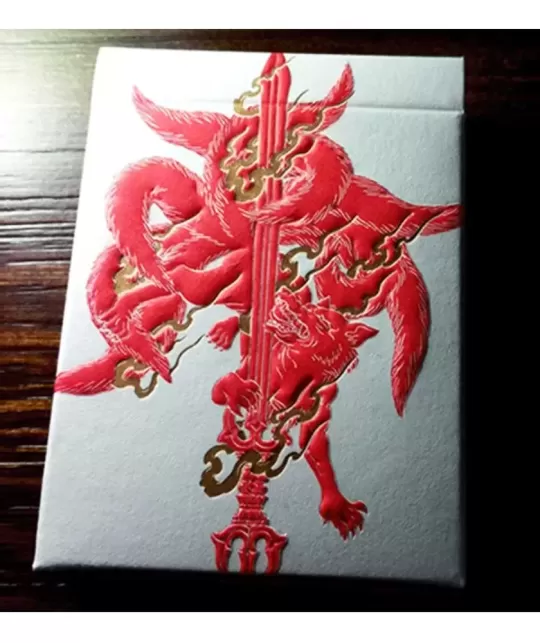 Sumi Kitsune Tale Teller Craft Letterpressed Tuck – Cărți de joc premium | Emagie.ro