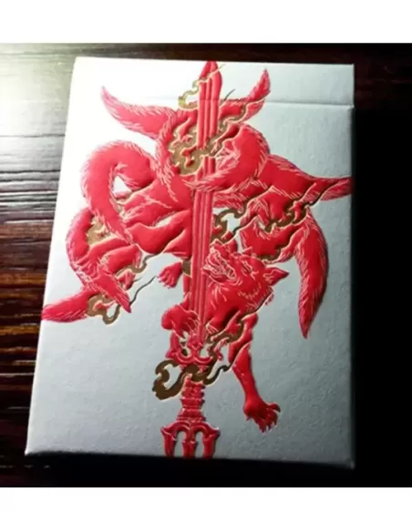 Sumi Kitsune Tale Teller Craft Letterpressed Tuck – Cărți de joc premium | Emagie.ro