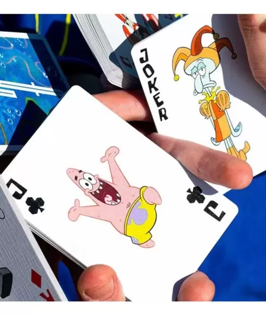 Fontaine x Sponge Bob – Cărți de joc premium | Emagie.ro