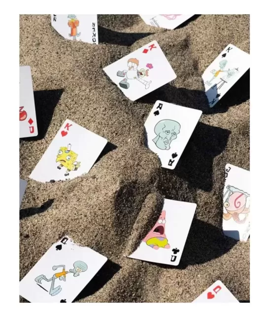 Fontaine x Sponge Bob – Cărți de joc premium | Emagie.ro