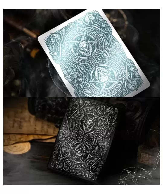 666 V4 Cyan – Cărți de joc premium | Emagie.ro