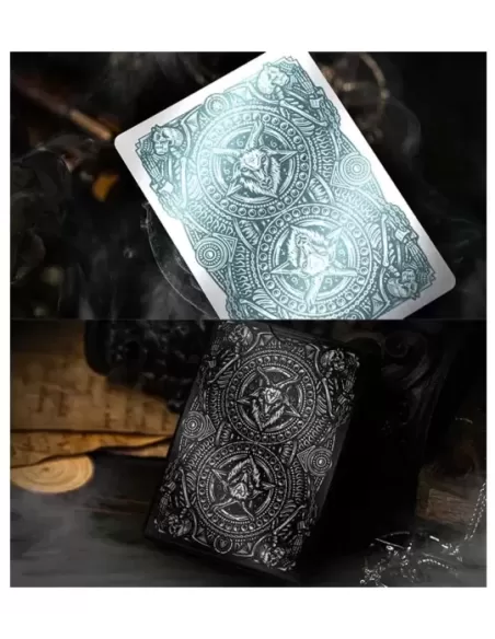 666 V4 Cyan – Cărți de joc premium | Emagie.ro