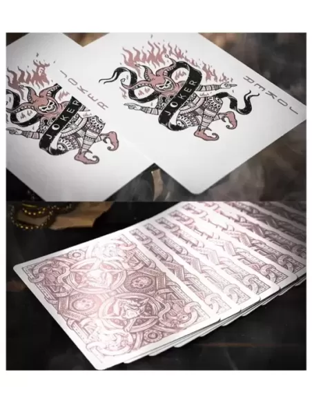 666 V4 Rose Gold – Cărți de joc premium | Emagie.ro