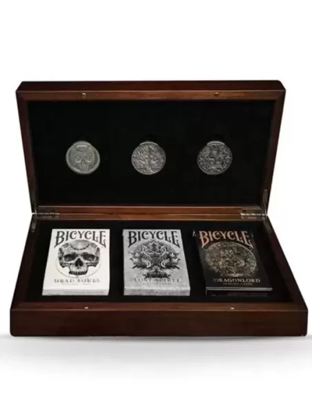 Apocalypse Bicycle Wooden Box Set – Cărți de joc premium | Emagie.ro