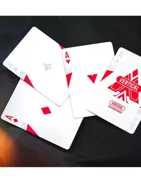 Vertical Red – Cărți de joc premium | Emagie.ro