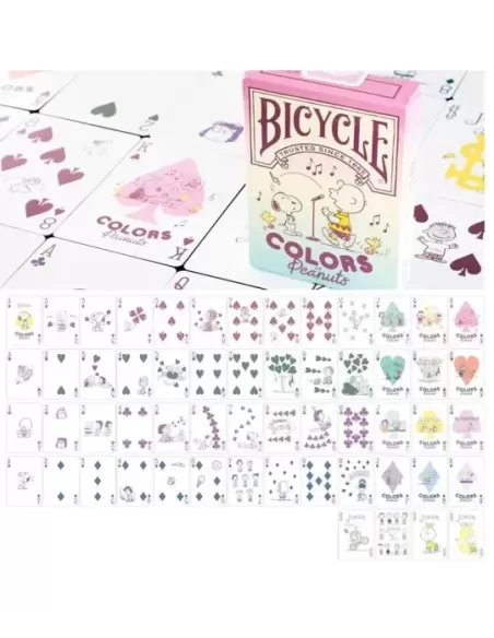 Bicycle Colors of Peanuts – Cărți de joc premium | Emagie.ro