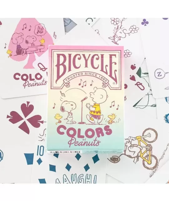 Bicycle Colors of Peanuts – Cărți de joc premium | Emagie.ro
