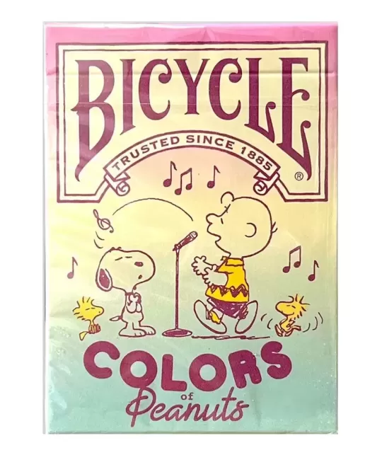 Bicycle Colors of Peanuts – Cărți de joc premium | Emagie.ro
