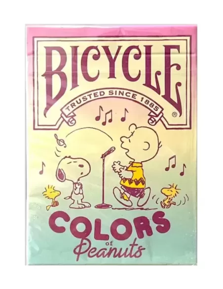 Bicycle Colors of Peanuts – Cărți de joc premium | Emagie.ro