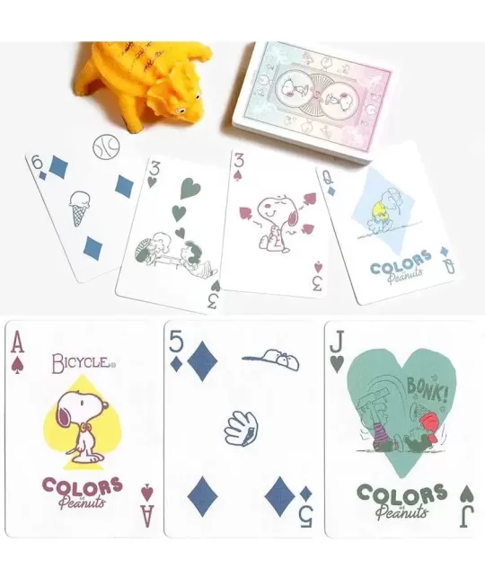 Bicycle Colors of Peanuts – Cărți de joc premium | Emagie.ro