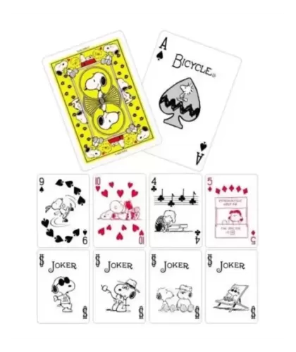 Bicycle Peanuts Everyday – Cărți de joc premium | Emagie.ro