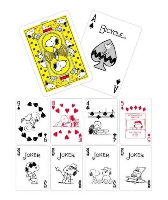 Bicycle Peanuts Everyday – Cărți de joc premium | Emagie.ro