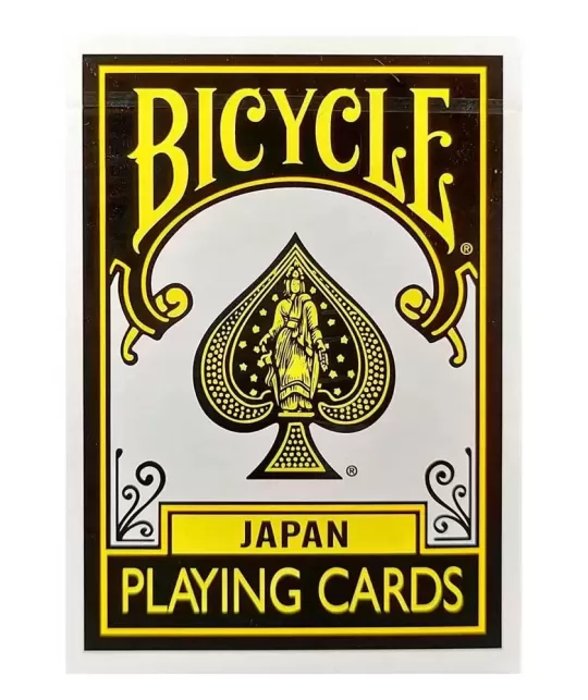Bicycle Japan Black Yellow – Cărți de joc premium | Emagie.ro