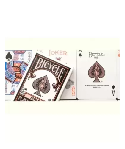 Bicycle Japan Black Orange – Cărți de joc premium | Emagie.ro