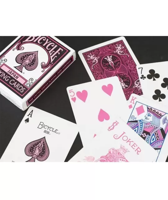 Bicycle Japan Black Pink – Cărți de joc premium | Emagie.ro