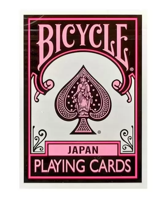 Bicycle Japan Black Pink – Cărți de joc premium | Emagie.ro
