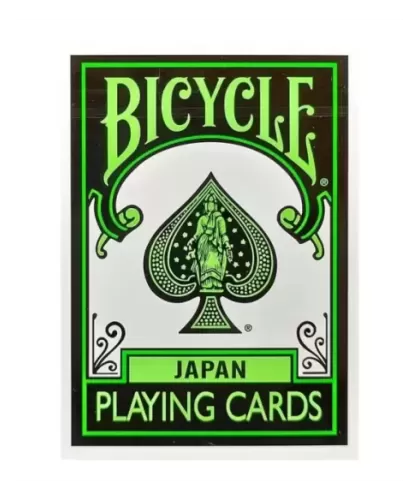 Bicycle Japan Black Green – Cărți de joc premium | Emagie.ro