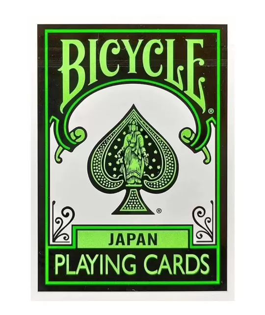 Bicycle Japan Black Green – Cărți de joc premium | Emagie.ro